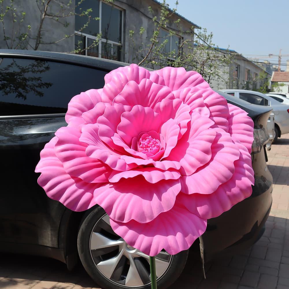 New Shaped Artificial Peony Flowers for Window Display, Beautiful Arrangement Outdoor Event Venue Decoration Large Bouquet Flower Arrangement