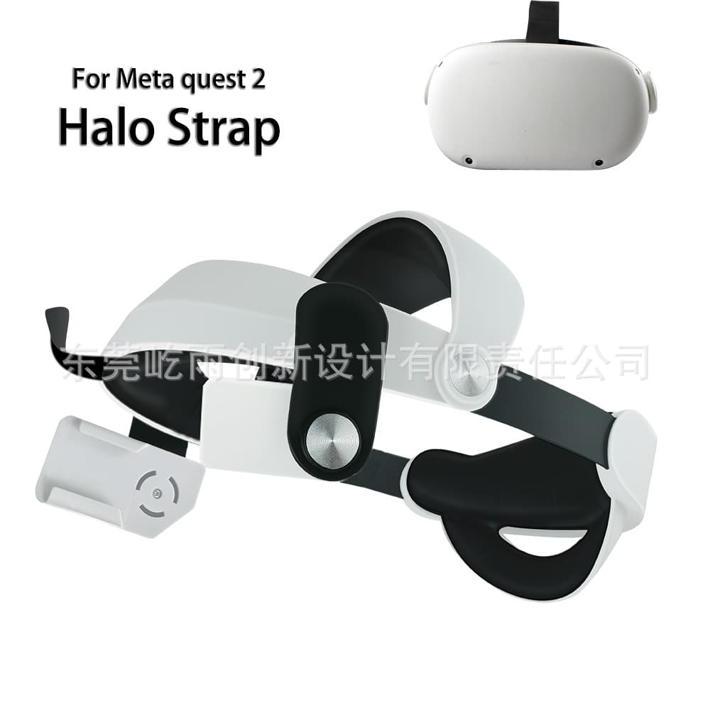 Meta Quest 2 Elite Strap Adjustable Length Replacement Without Charging Full Competitive Head Strap