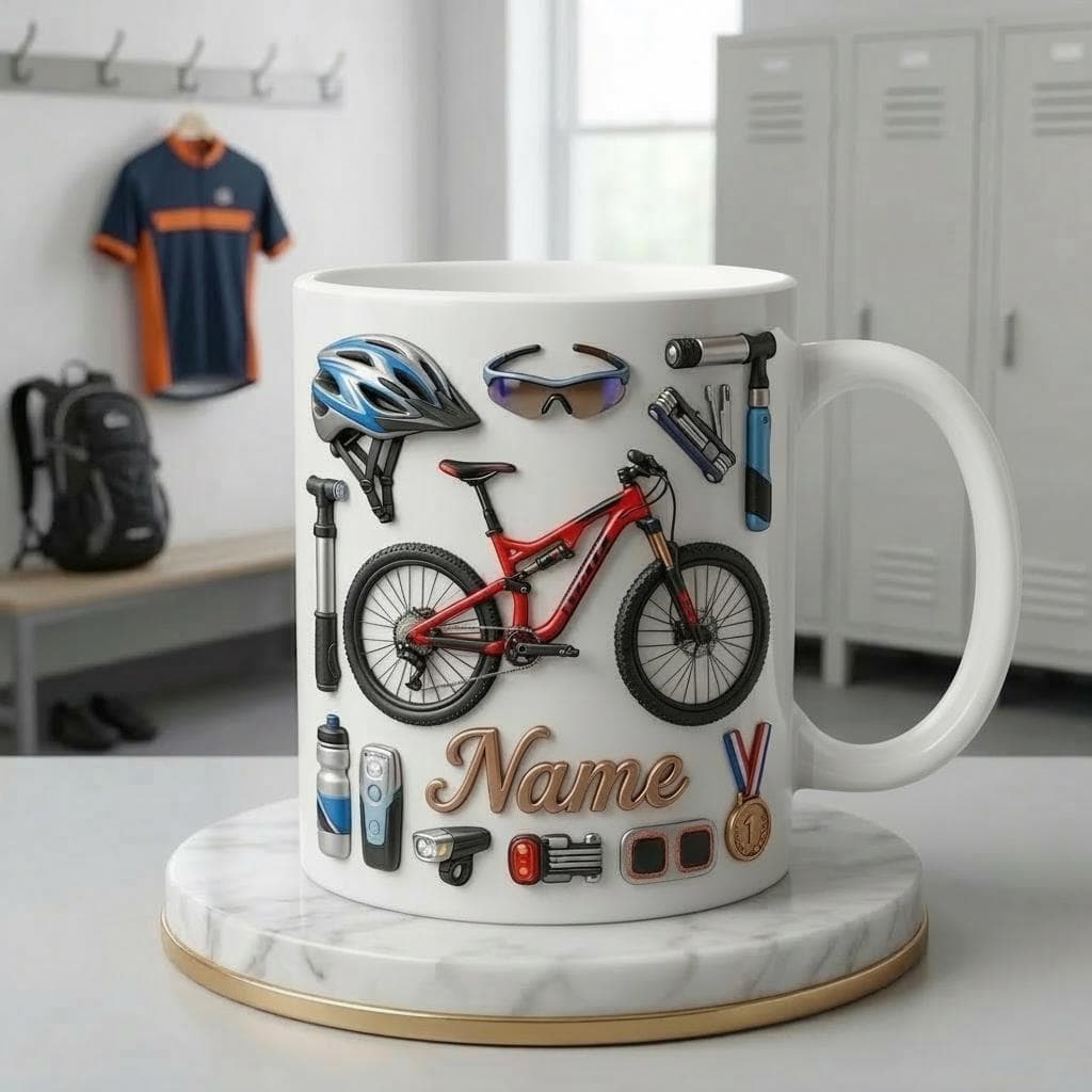 Cross-Border Hot Selling Cycling Tool Cup Ceramic Cup Gift for Friends and Family Souvenir Ceramic Horse Cup Water Cup