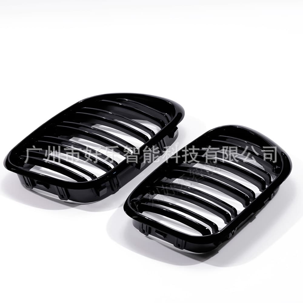 Factory Direct For BMW X5 E53 1999-2003 Gloss Black Double Line Car Grille Accessories
