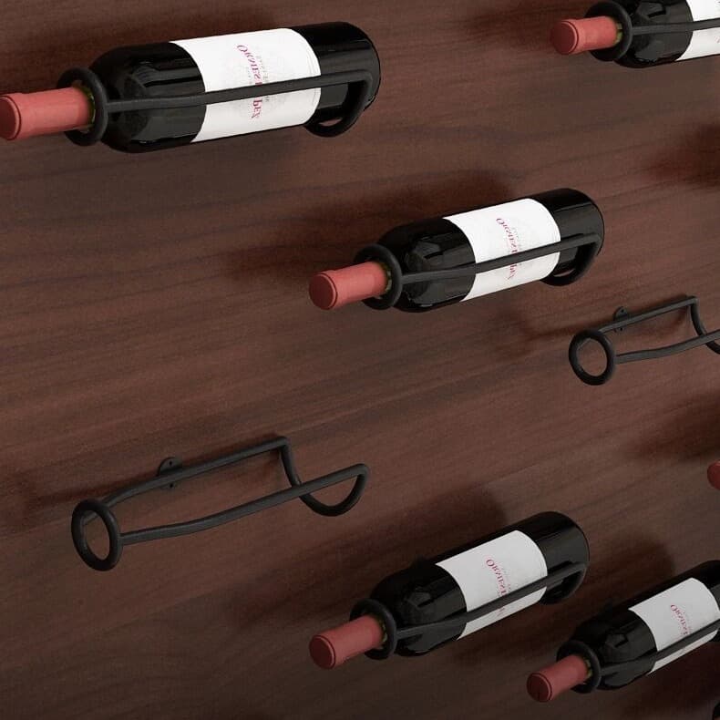 Modern European wall-mounted wine cabinet, wall display rack, dining room hanging home red wine and beer rack