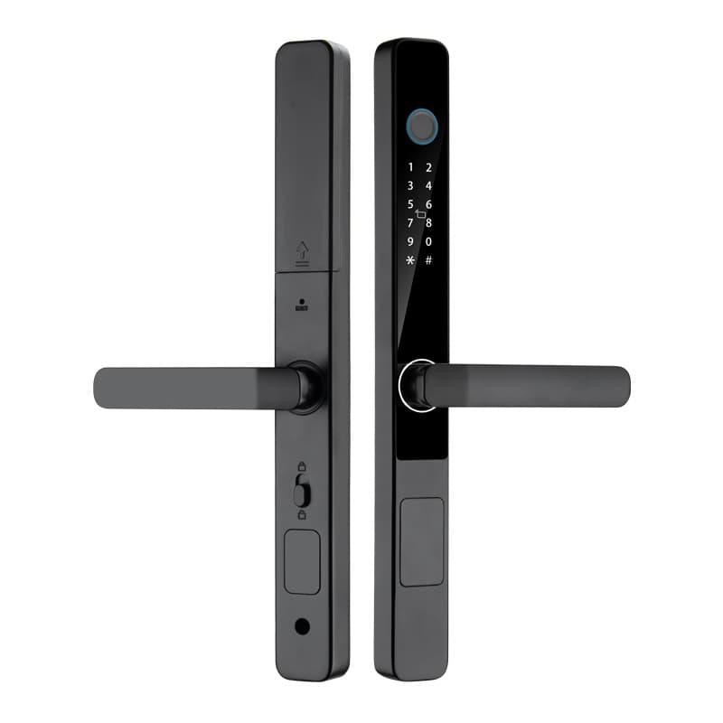 S608 zinc alloy IP65 waterproof broken bridge aluminum Tongtong Tuya WIFI smart home app fingerprint password card
