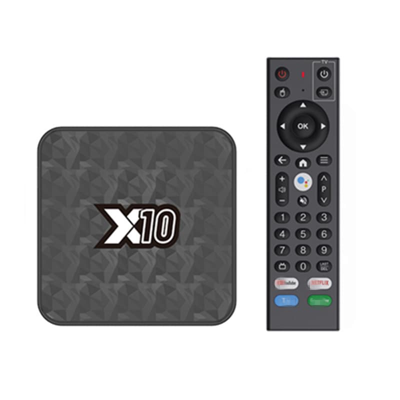 x10 TV Box Allwinner H313 Box Dual-Band 5G WiFi Voice Remote HD Media Player 2GB/8GB