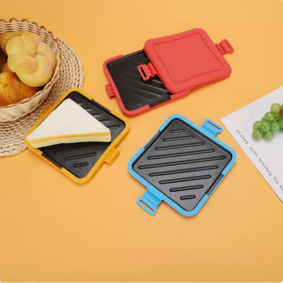 Amazon New Microwave Waffle Sandwich Square Double-Sided Silicone Baking Tray Baking Tool