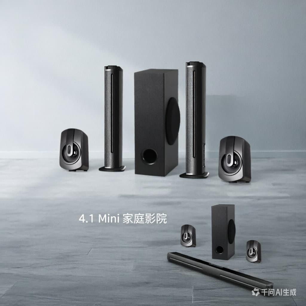 Compact TV Soundbar - Sound Bar Speaker Sound Bar 4.1