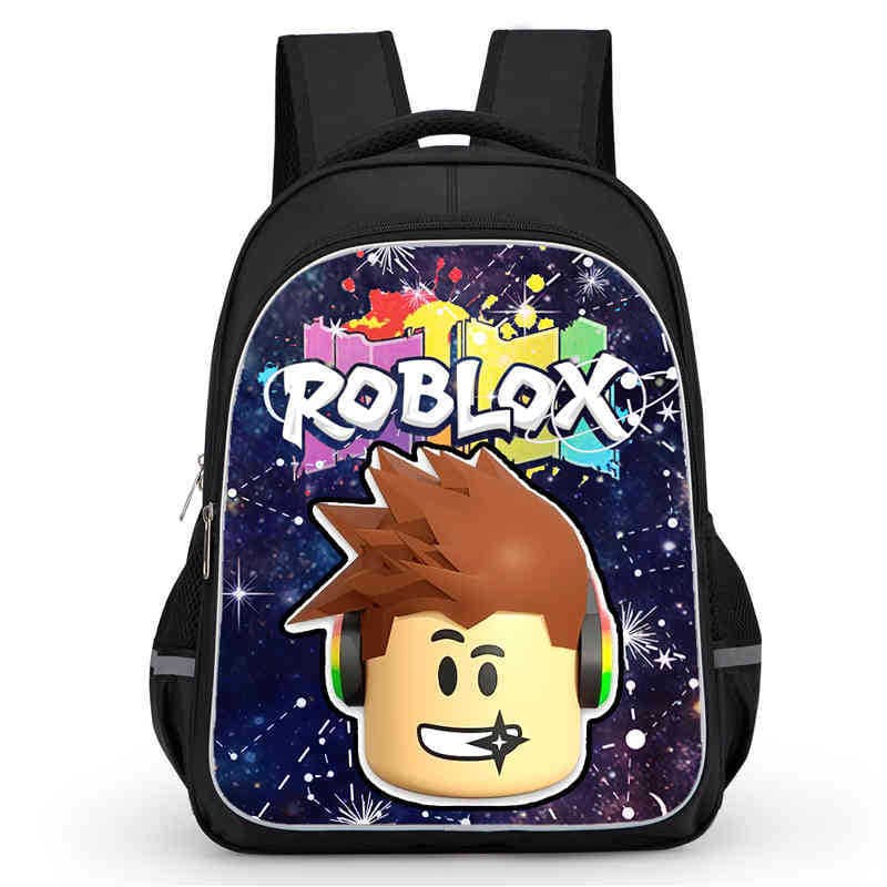 Roblox Roblez printed cross-border backpack children's schoolbag support for primary school students factory direct sales