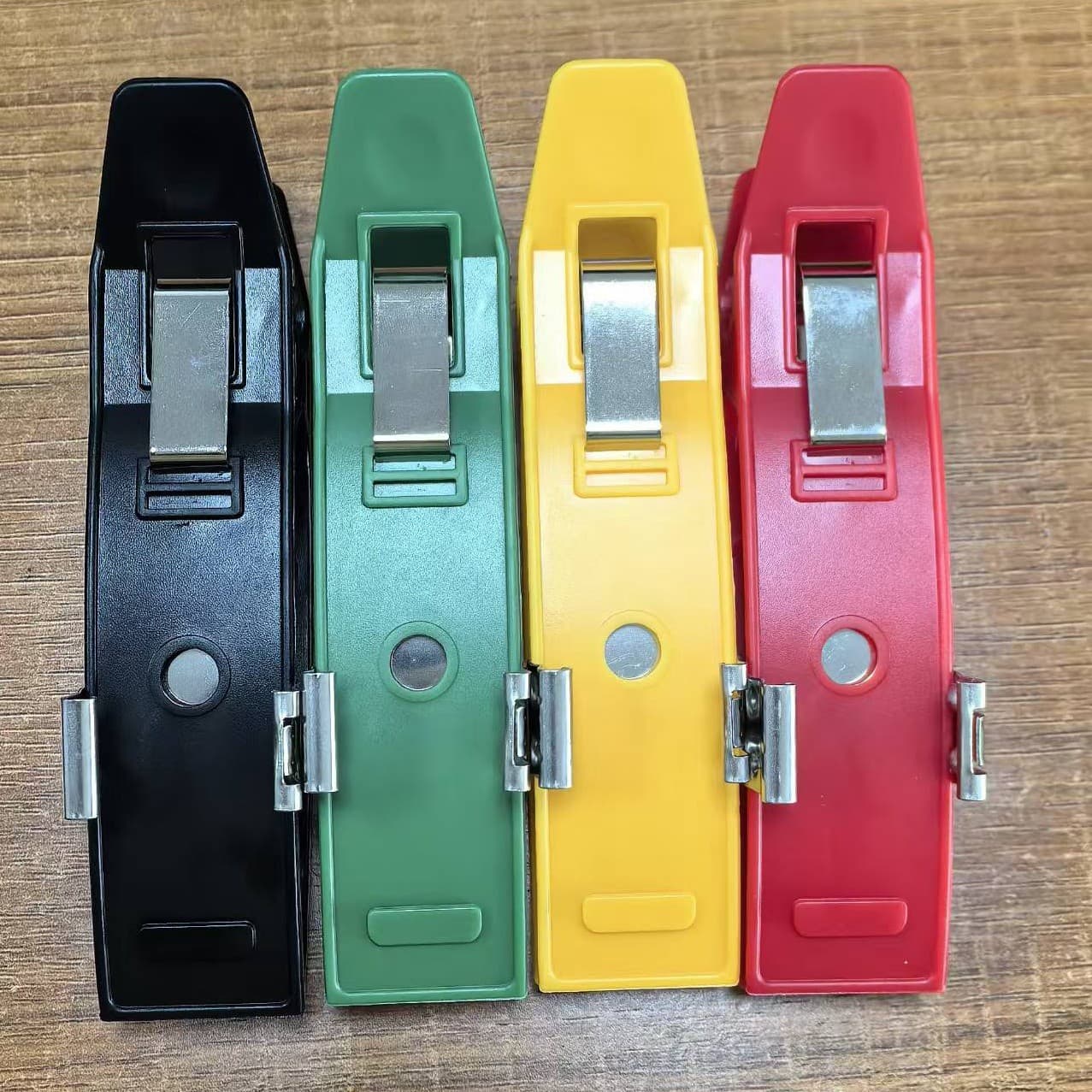 ECG accessories, adult limb clips, dual-purpose pins 3.0-4.0, four-color large clips.
