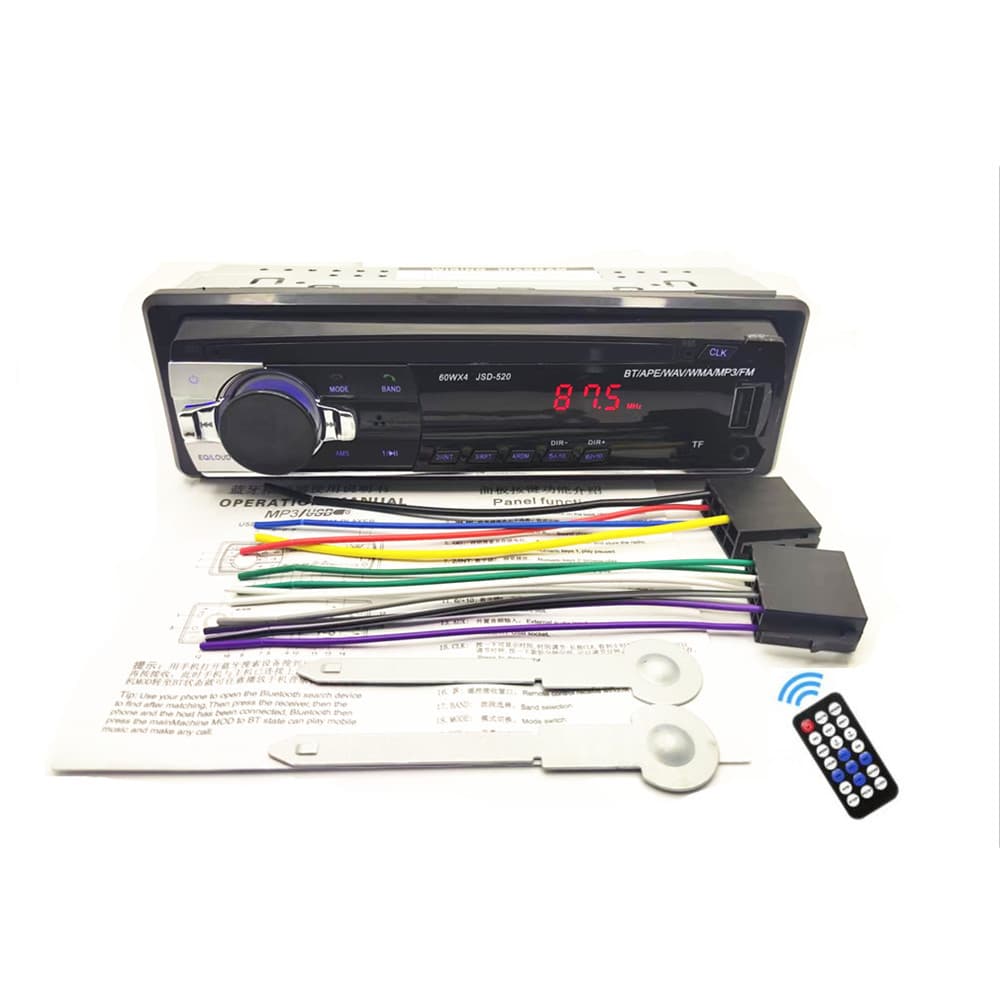 1028 Amplifier Low Power Car MP3 Player Bluetooth Hands-Free Calling Car mp3 USB SD Card Radio