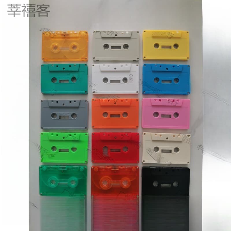 Blank Tape Shell Colored Tape Colored Tape Shell Decorative Tape without Inner Reel or Outer Case Shell
