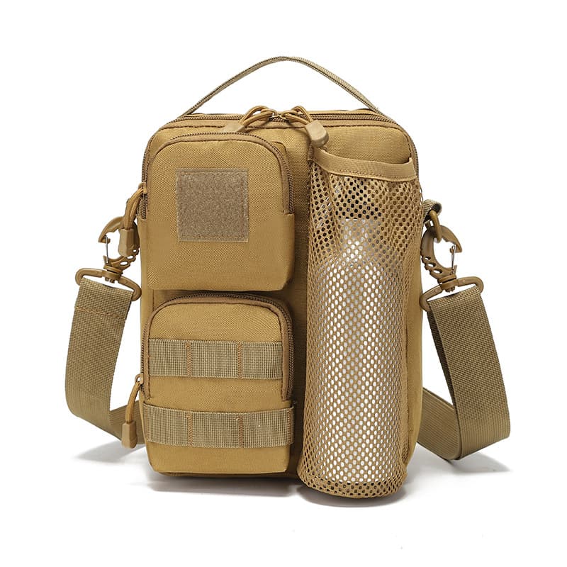 Outdoor Water Bottle Cup Sleeve Bag Crossbody Bag Multifunctional Large Capacity Multi-Purpose Bag Men Women Shoulder Bag Gear Cross-Border