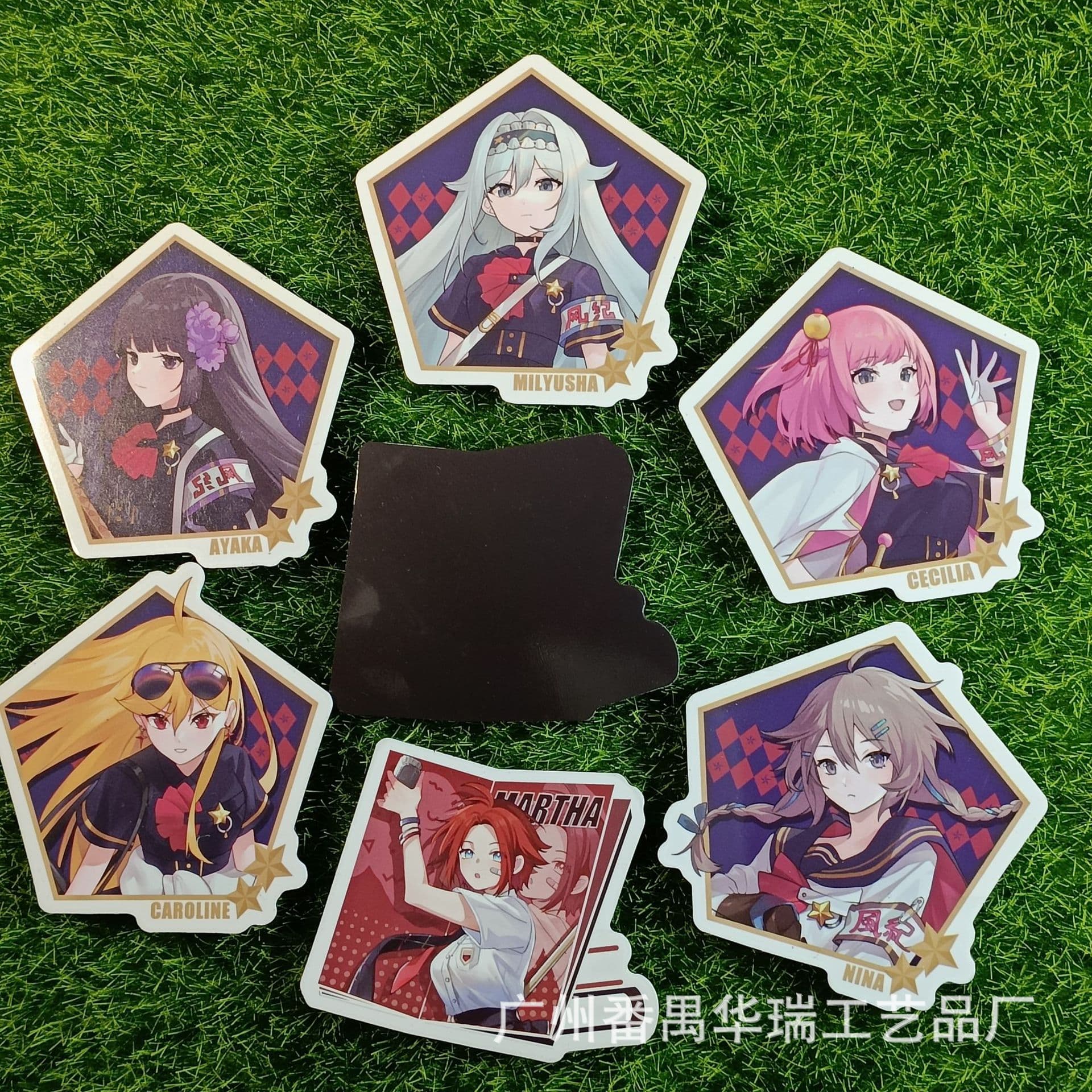 Factory Direct Supply Creative Magnetic Refrigerator Stickers PVC Refrigerator Stickers Synthetic Paper Rubber Soft Magnetic Refrigerator Stickers