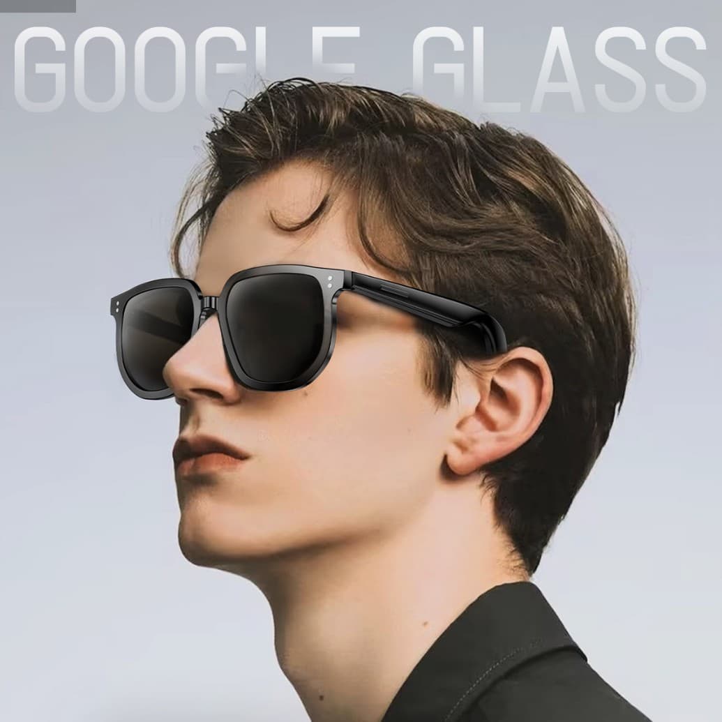 Huaqiangbei ai sunglasses, beach street photography, smart glasses for men and women, fashion Bluetooth call music V6