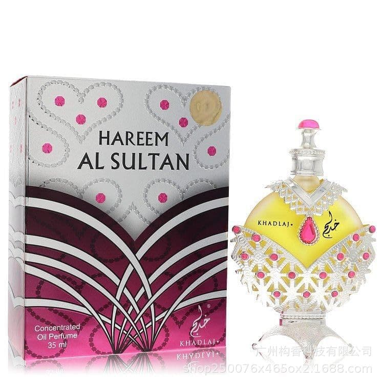 Cross-border hit Sultan Silver Concentrated Pure Perfume Arabic perfume from Dubai.