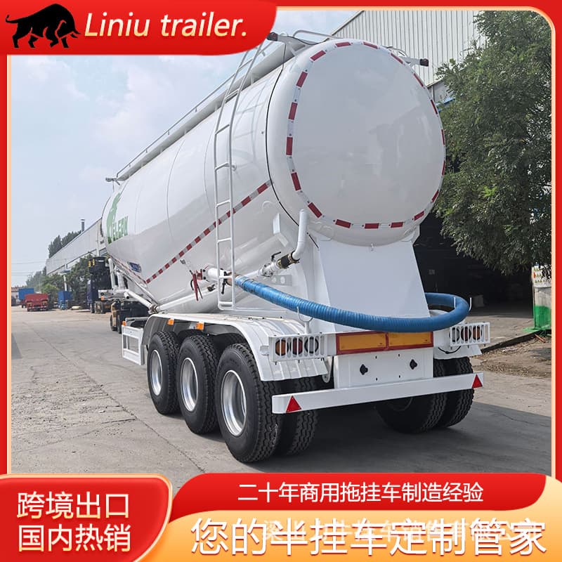 Supply of 45 cubic meter duty-free bulk cement tanker trucks and 36 cubic meter light-duty bulk cement ash tanker trucks for export.