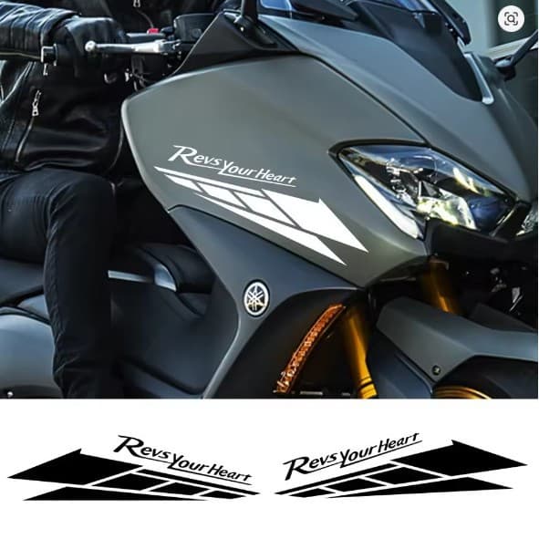 Suitable for Yamaha YAMAHA XMAX300 motorcycle motorcycle pedal sticker waterproof reflective decorative sticker