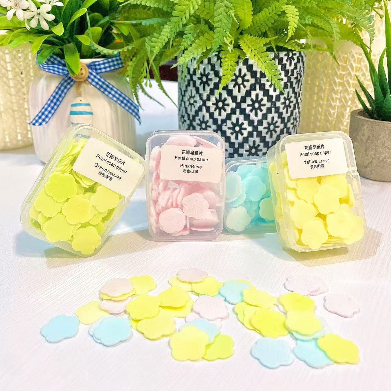 Disposable Hand Soap Sheets Antibacterial Cleaning Home Travel Portable Hand Soap Sheets Hand Wash