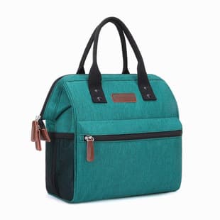Portable Commuter Lunch Bag, Insulated Lunch Carrier, Waterproof, Large Capacity, Thickened Aluminum Foil, Lunch Box Bag for Office Workers