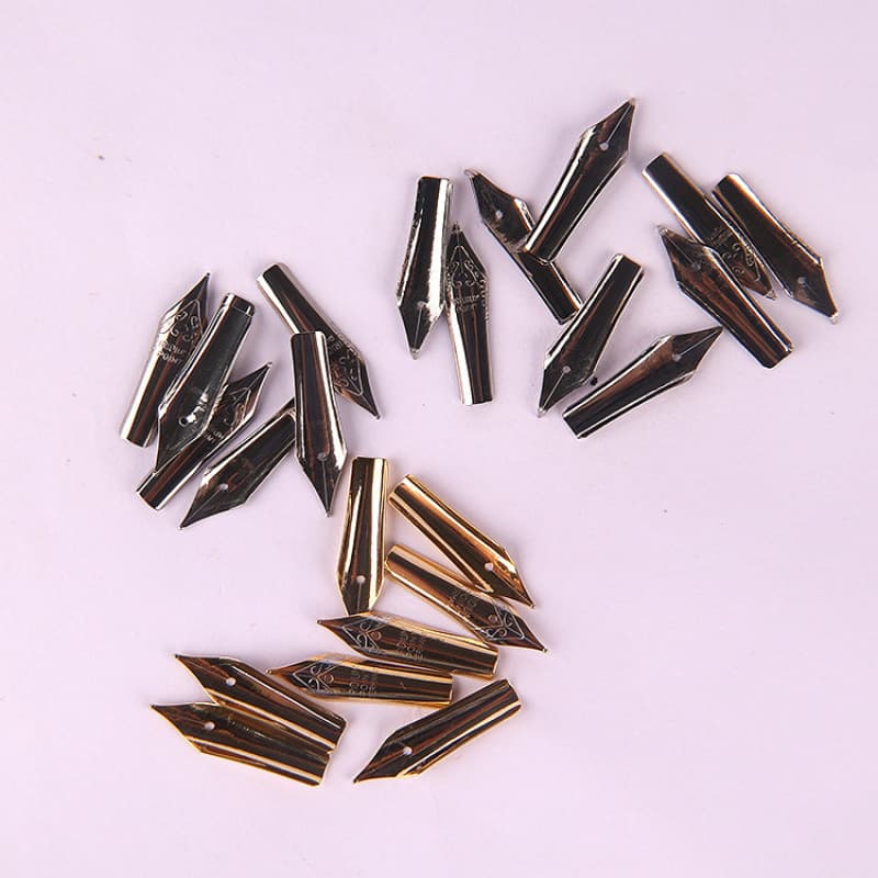 26 steel pen tip metal replaceable suitable for hero eternal life accessories pen tip straight tip bright tip wholesale