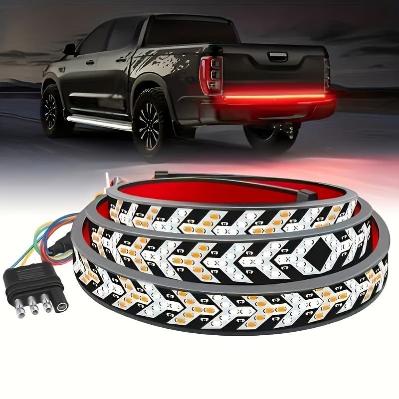 2026 New Cross-border Drop Shipping Pickup Truck Arrow LED Red Yellow Lights Cross-border Lights