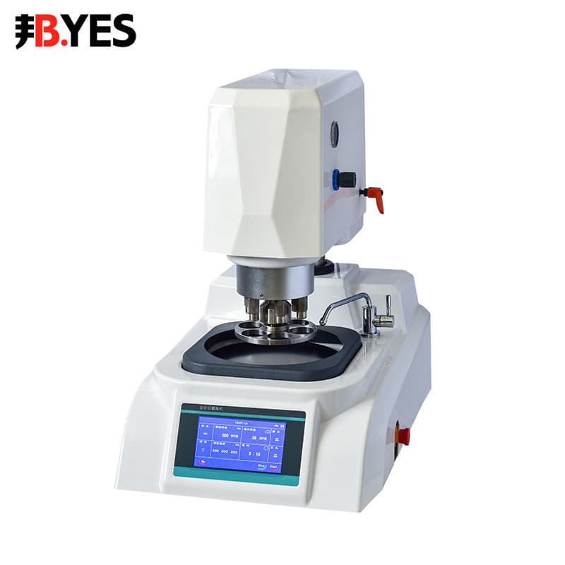 Bangyi Fully Automatic Metallographic Sample Grinding/Polishing Machine, High-Speed Grinder with Stepless Speed Change, Single-Disk Polisher