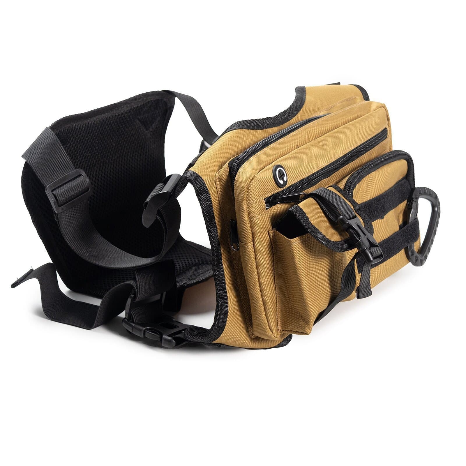 Cross-Border Amazon Men's Tactical Chest Bag Outdoor Tactical Vest Outdoor Sports Cycling Vest Multi-Functional Backpack