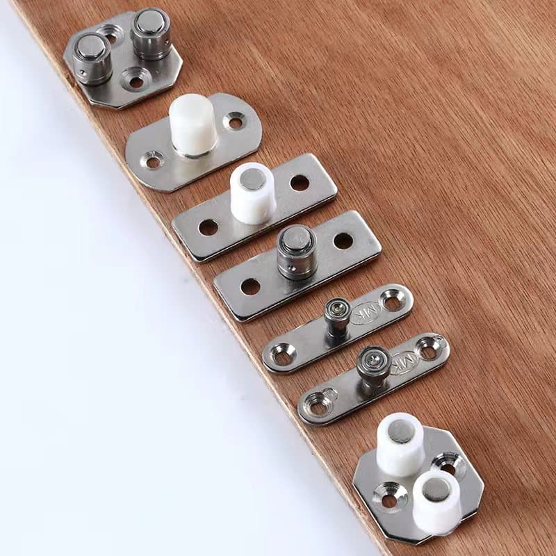 Factory Direct Stainless Steel Sliding Door Positioners, Cabinet Sliding Door Anti-sway Devices, Wardrobe Accessories Bearing Positioners
