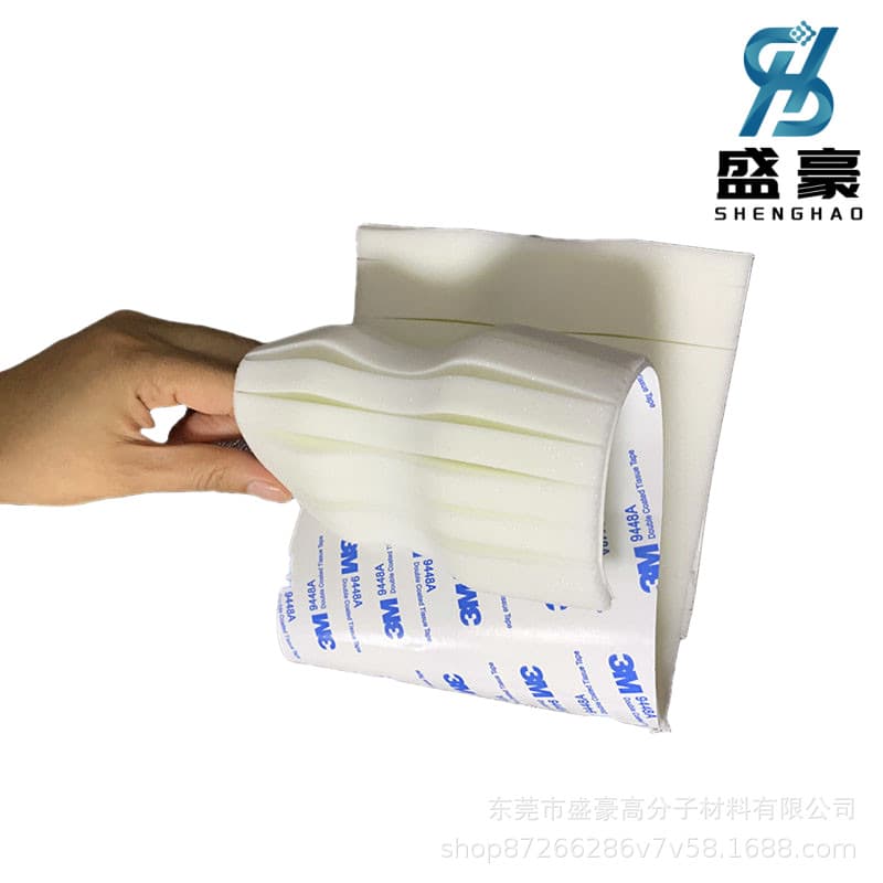 In-Stock Mask Nose Bridge Strips, Wholesale Slow-Rebound Self-Adhesive M-Shaped Memory Foam (100*10*10mm)