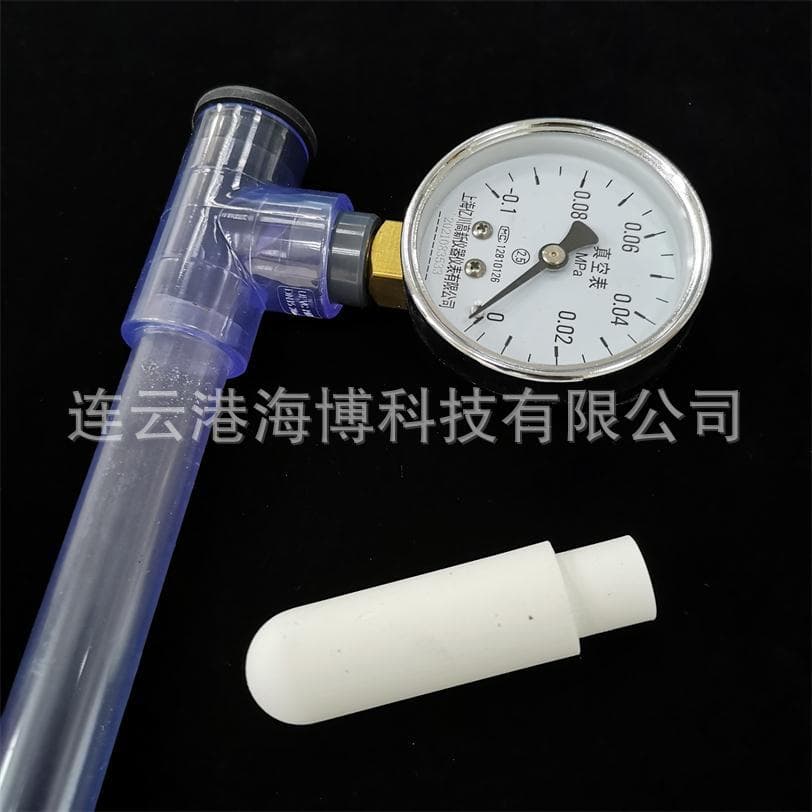 D21mm Microporous Ceramic Ceramic Head with Tee Vacuum Gauge Pagoda Head for Soil Tensiometer