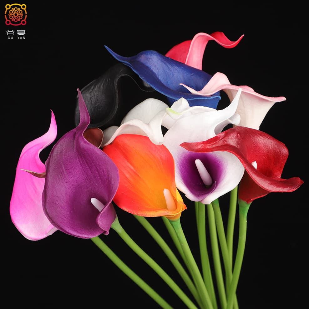Simulated Calla Lily PU Calla Lily Mini Calla Lily Soft Touch Calla Lily Cross-Border Artificial Flowers