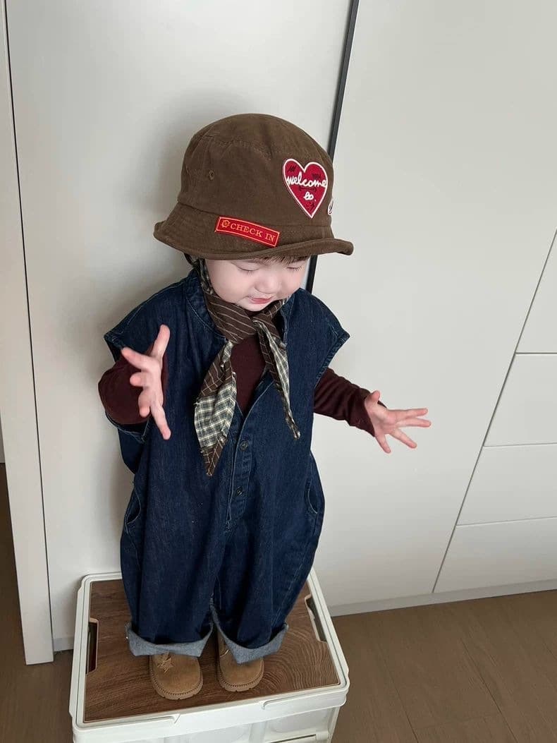 Kids Pants Children's Clothing 2026 Spring New Arrival Boys Girls Loose Denim Wide-Leg Pants Baby Casual Jumpsuit Long Pants
