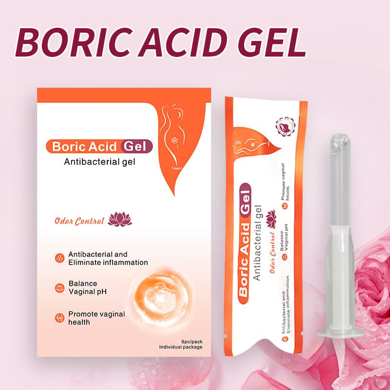 Boric Acid Vaginal Suppositories Set for Private Care Cross-Border