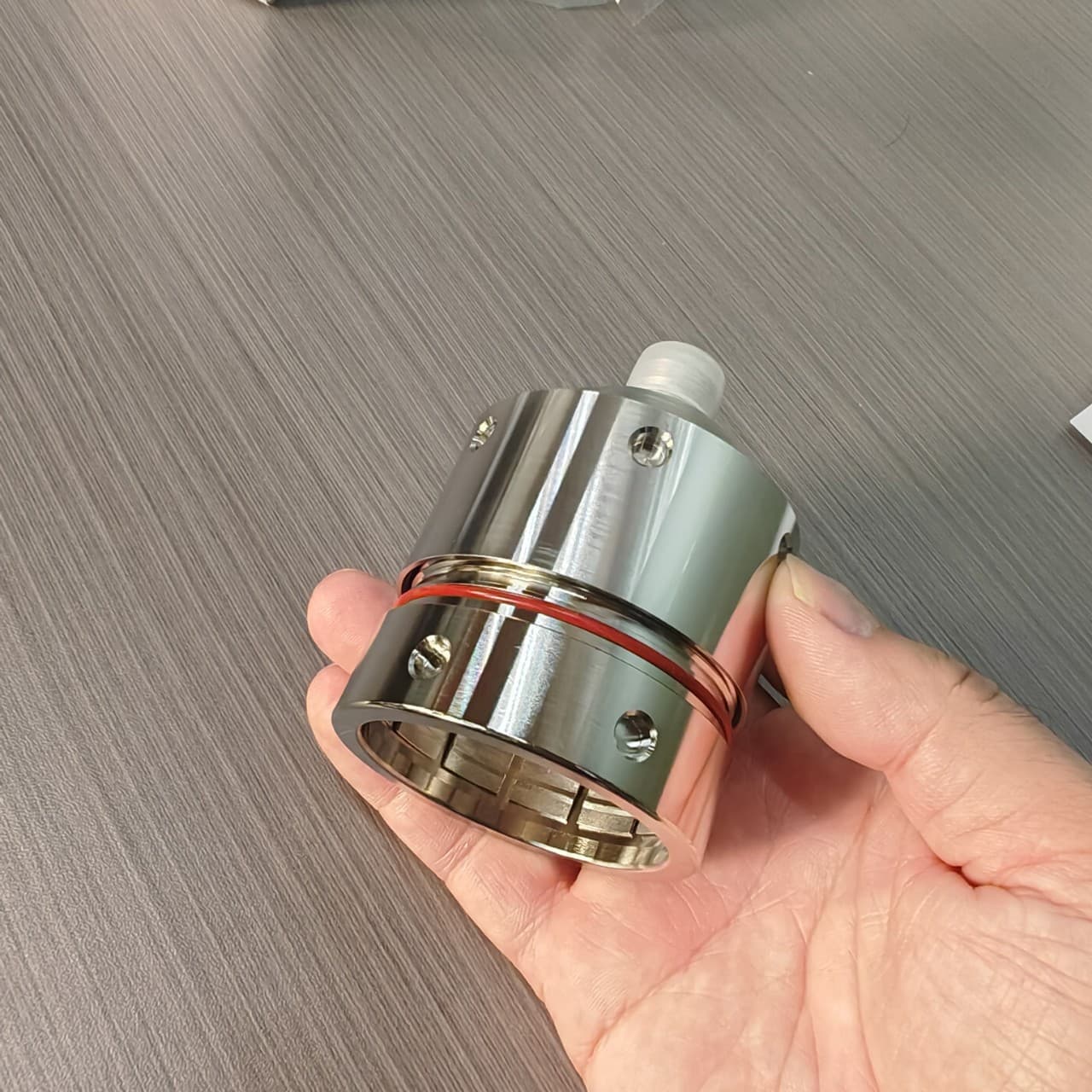 Railway communication leaky cable connector 1-5/8 NF-42R leaky cable head 13/8 large feeder head