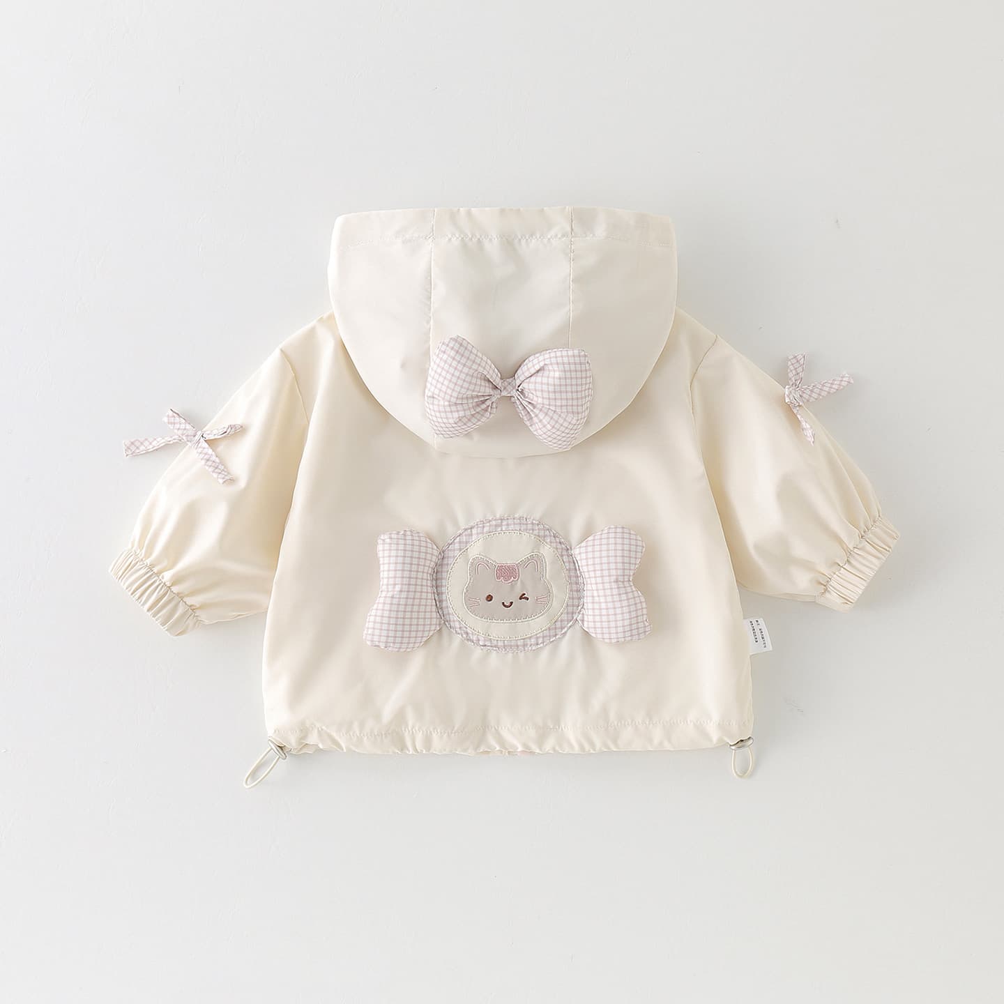 2026 New Spring Children's Cartoon Hooded Jacket for Toddlers, Cute Spring Coat for Baby Girls