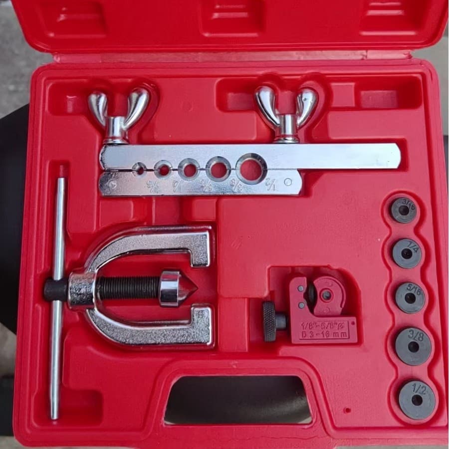 5-hole chrome-plated expansion tube flaring reamer 4.75-10mm or 3/16" 1/4" 5/16" 3/8" 1/2