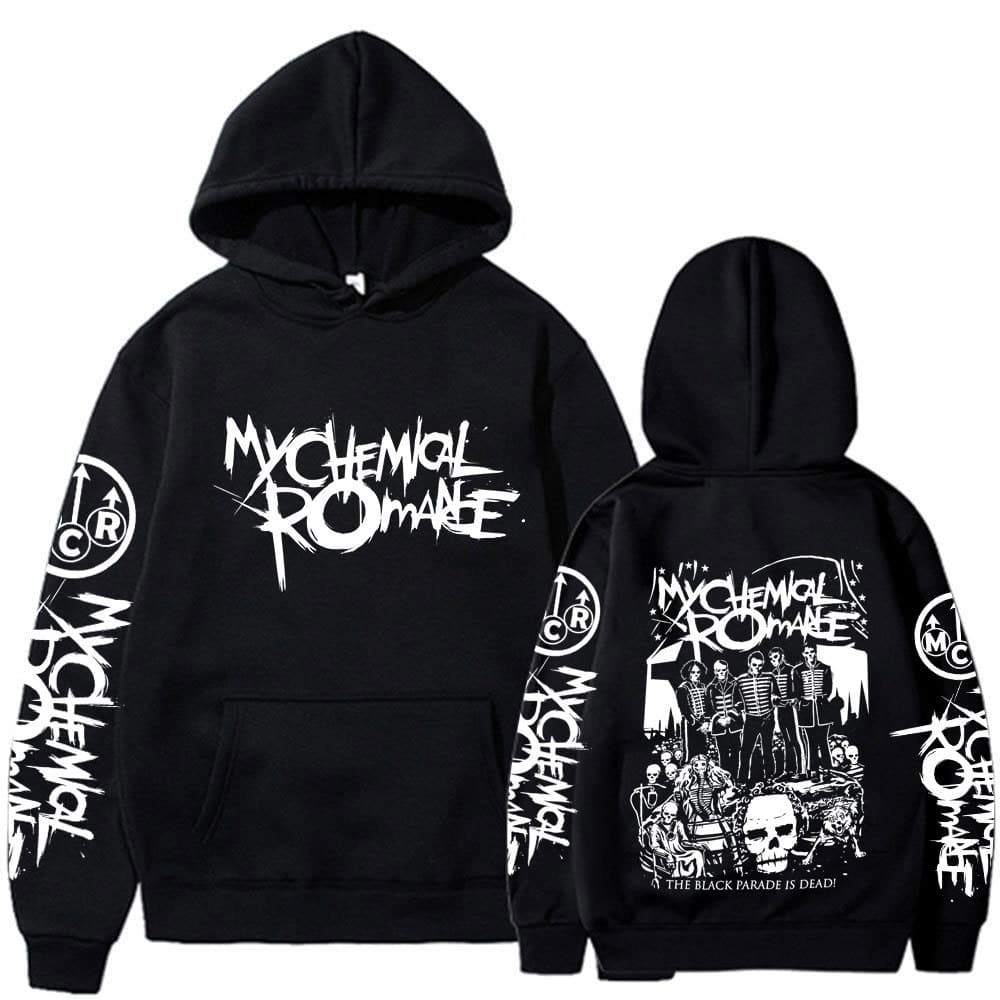 My Chemical Romance Rock Band Hoodies Black Parade Pun