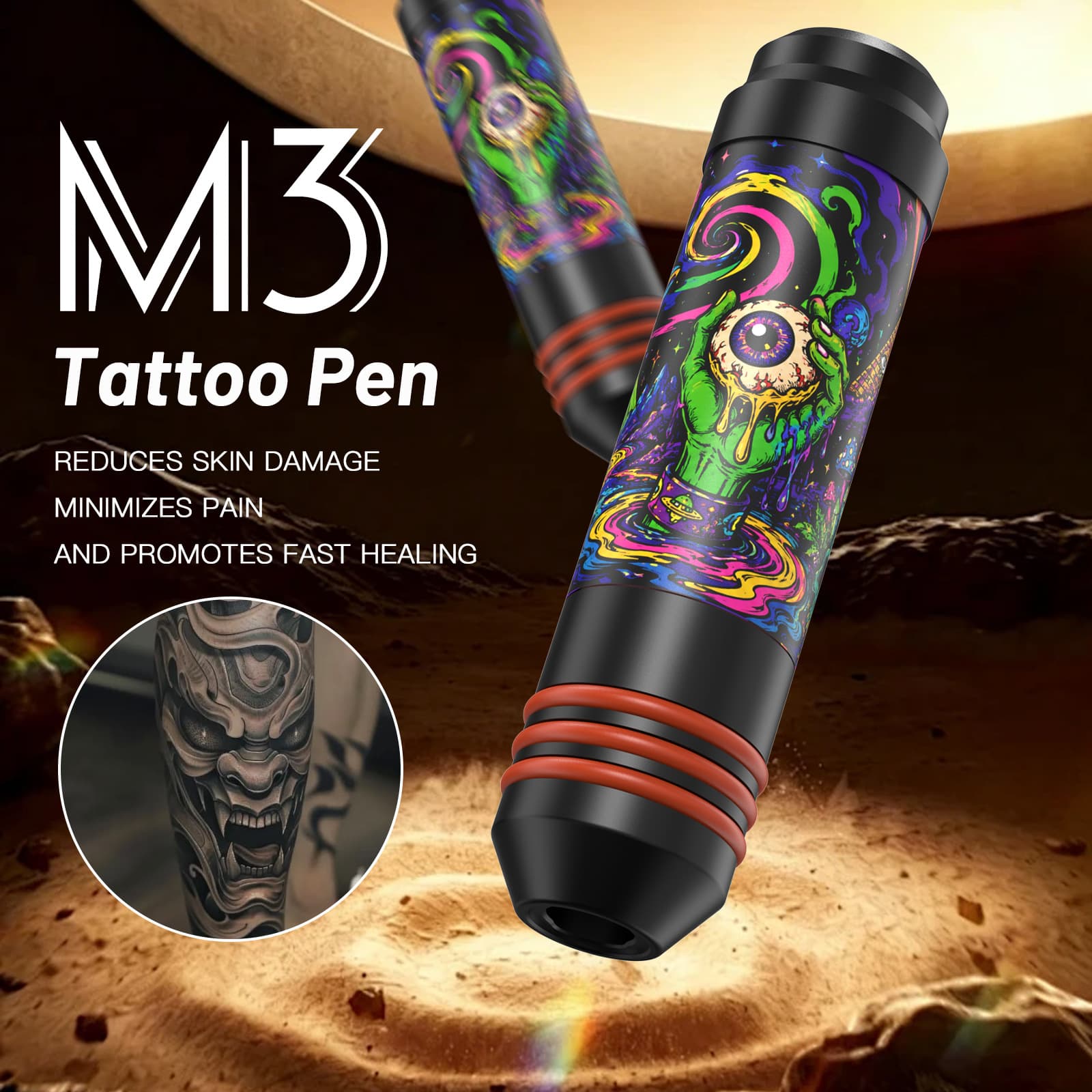 New Cross-Border RCA Tattoo Machine Lightweight Plastic Shell Beginner Tattoo Pen Platform Bestseller