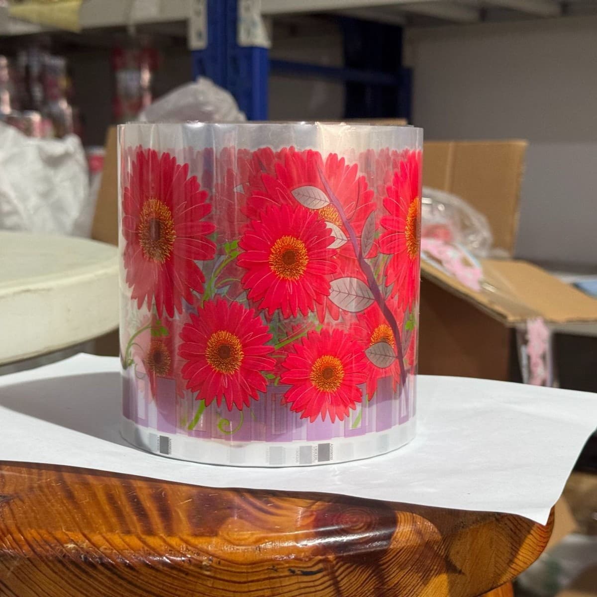 Heat Transfer Film Candle Packaging Box Factory Direct