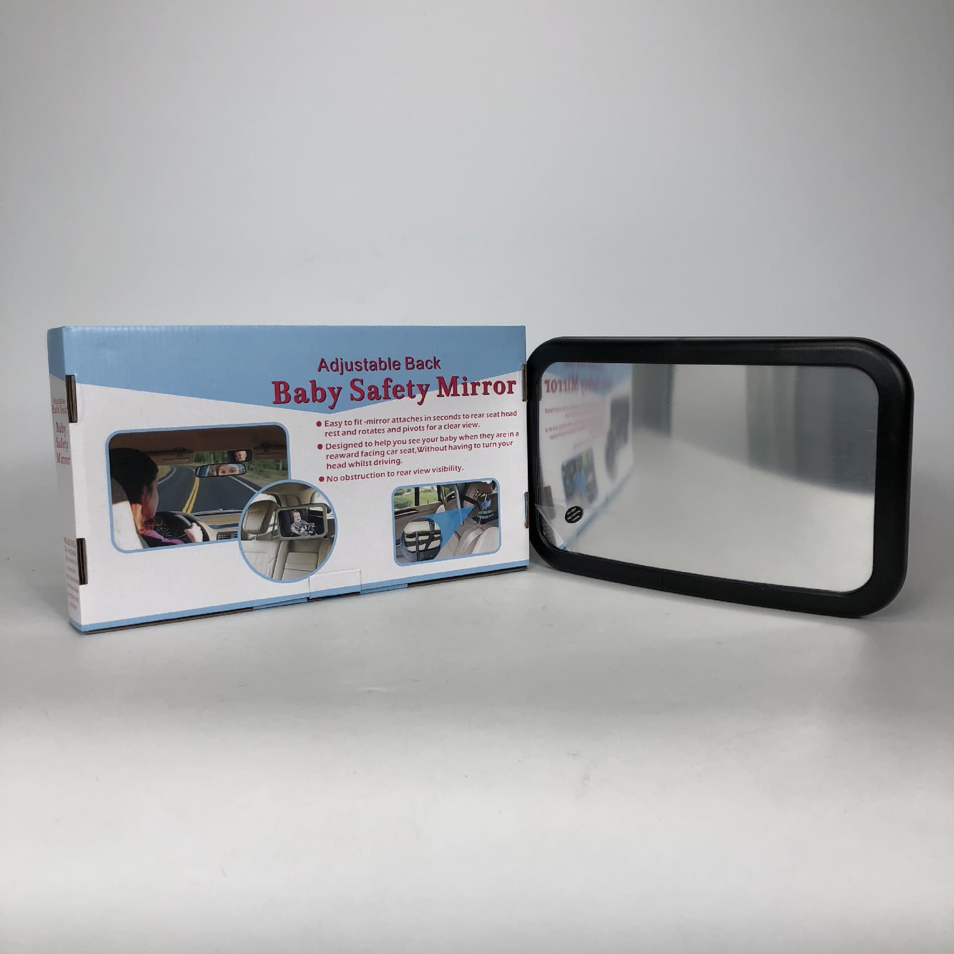 Factory direct sales of baby safety car interior mirrors, rearview mirrors, and baby observation mirrors; in stock and available for drop shipping.