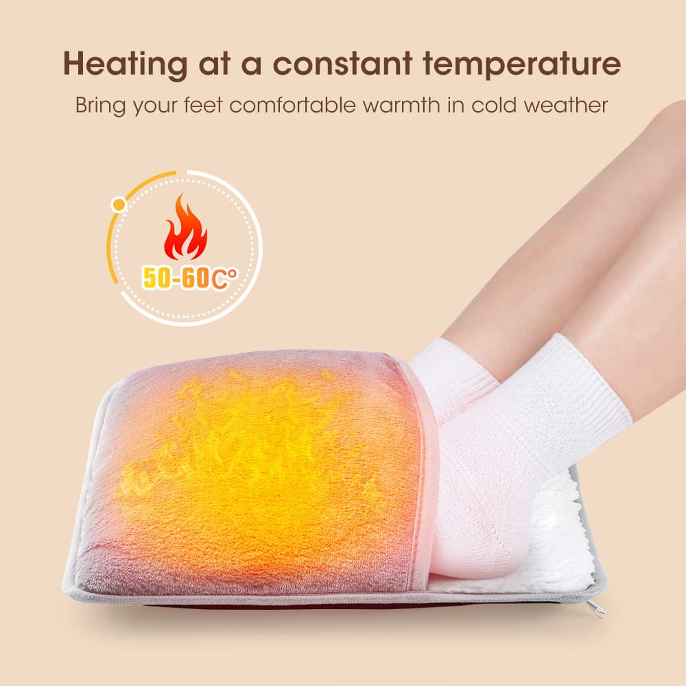 Cross-border constant temperature heated foot warmer, home USB plug-in heating pad for abdomen and waist, electric waterless hand warmer