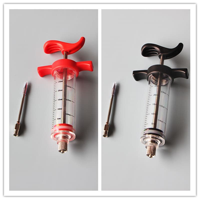Kitchen turkey syringe plastic turkey needle barbecue marinade needle seasoning syringe wholesale