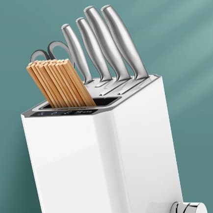 Free Shipping Cross-border Electric Knife Sharpener, Kitchen Chopsticks Storage Sterilizer, Knife Holder with Drying Function