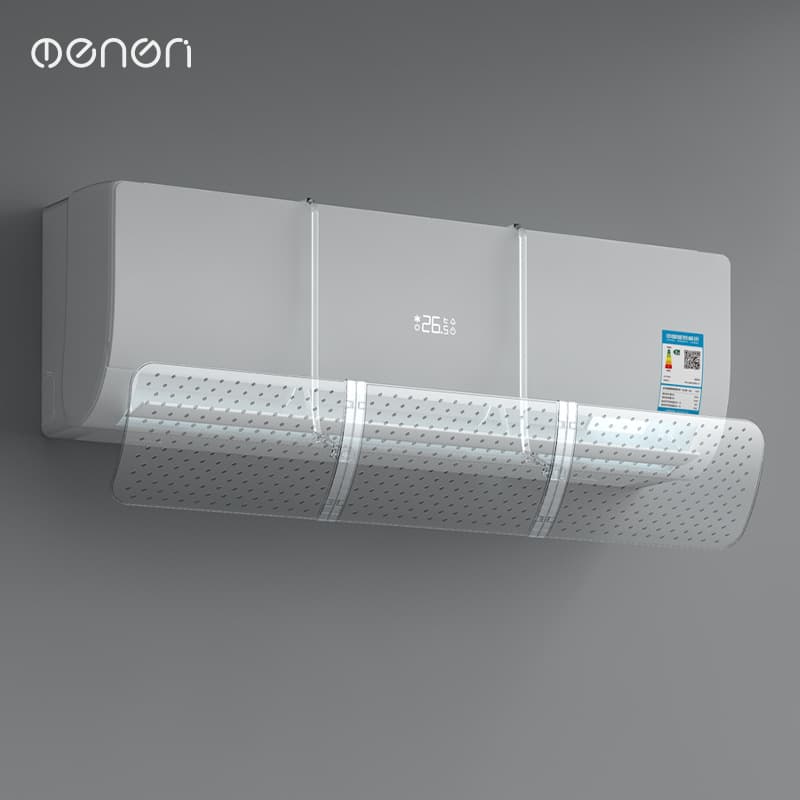 Air Conditioner Wind Deflector, Direct Blow Prevention Outlet Cover, Dust-proof Guide Plate, Wall-mounted Universal Shield