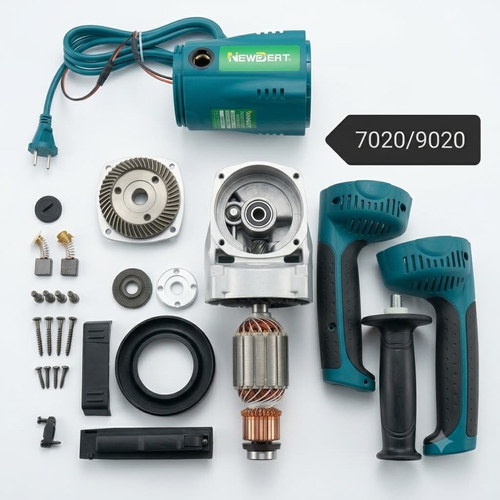 NiuLiTe Cross-border Factory Direct Angle Grinder Accessories Compatible with GA7020/9020 Full Set of Accessories