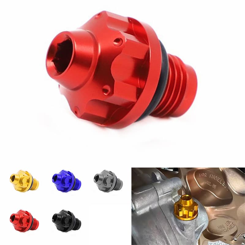 Aluminum Alloy Engine Gear Screw for Yamaha NMAX155 Motorcycle Modification Accessories 20-24