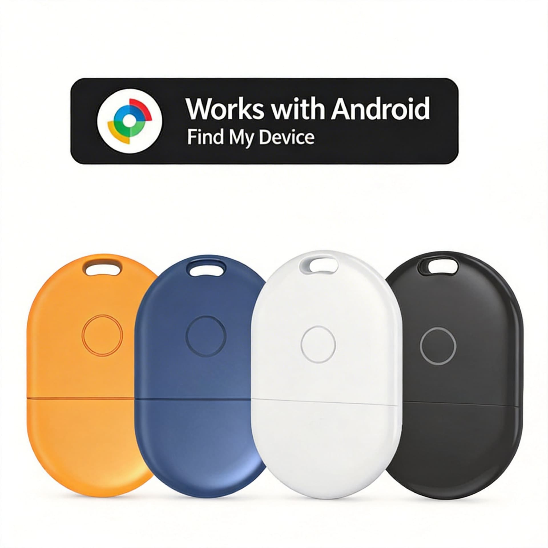 Google Wireless Tracker Anti-Loss Device for Android Phones, Mini Tracker for Elderly, Children, and Pets