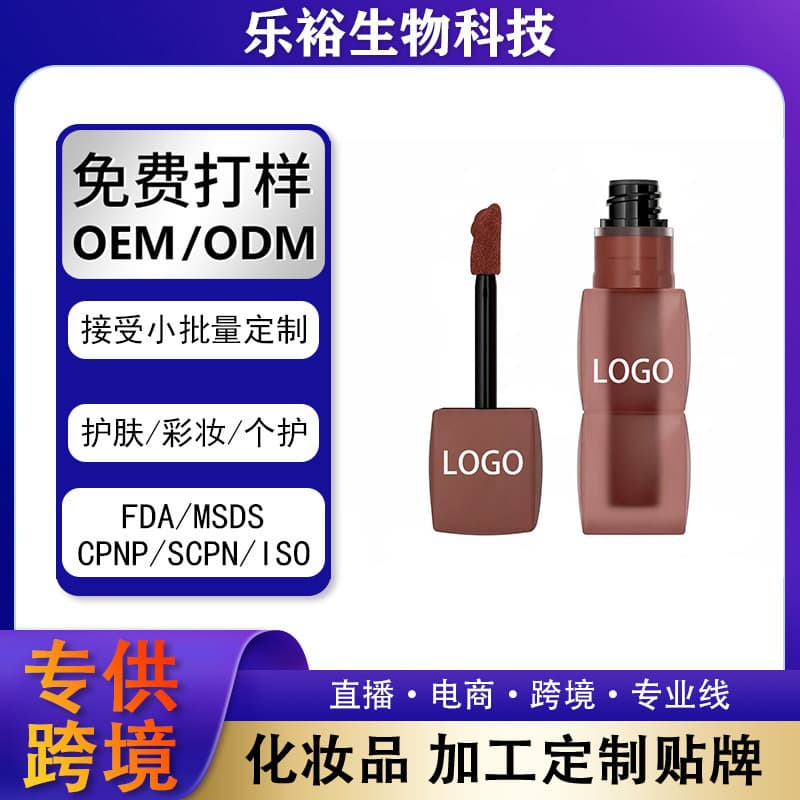 Amazon Matte Lip Gloss Tiktok Long-Lasting Lipstick Cross-Border Exclusive Temu Lipstick Shein Source Factory