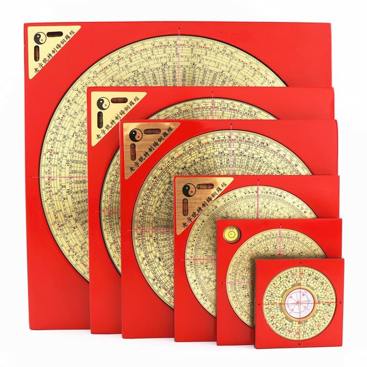 Deyuan Ju Time-Honored Brand Compass, Pure Copper Comprehensive Compass, Advanced Yuan Sanhe Plate with Small Bagua
