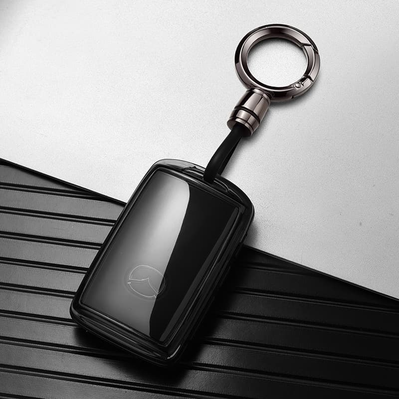 Cross-border Compatible Mazda 3 Axela Key Case for CX-4, CX-5, Atenza, CX-30, Next-generation CX-8, Transparent