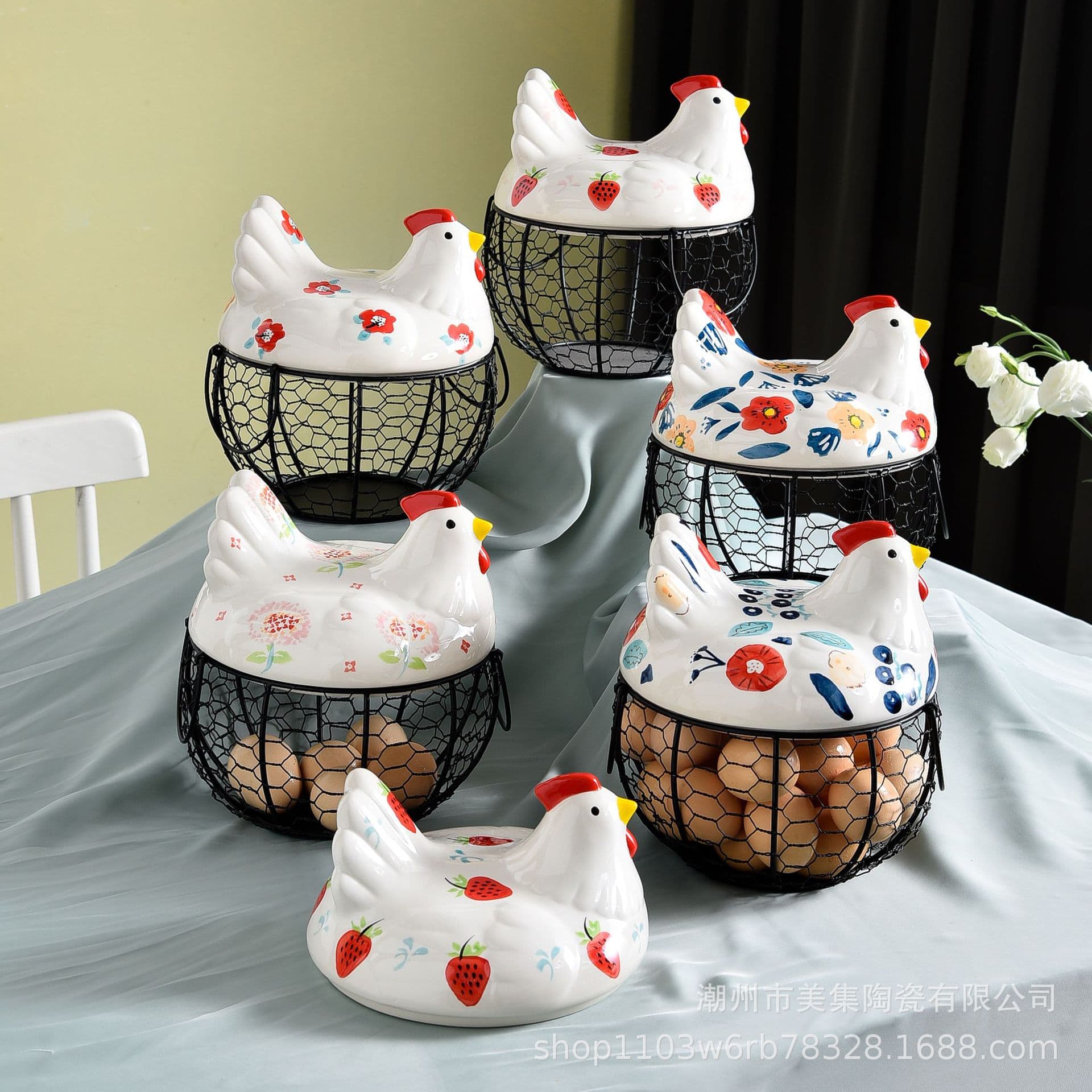 Daily Use Kitchen Ceramic Storage and Preservation Box, Lunch Box, Fruit Preservation Box, Microwave-Safe Lunch Box