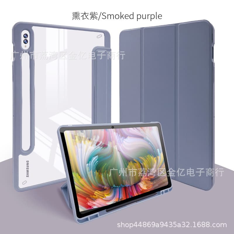 Case for iPad Pro 11-inch, Trifold Air 4/5 Anti-Bend 10.9 Transparent 12.9 Shockproof Case 10.2